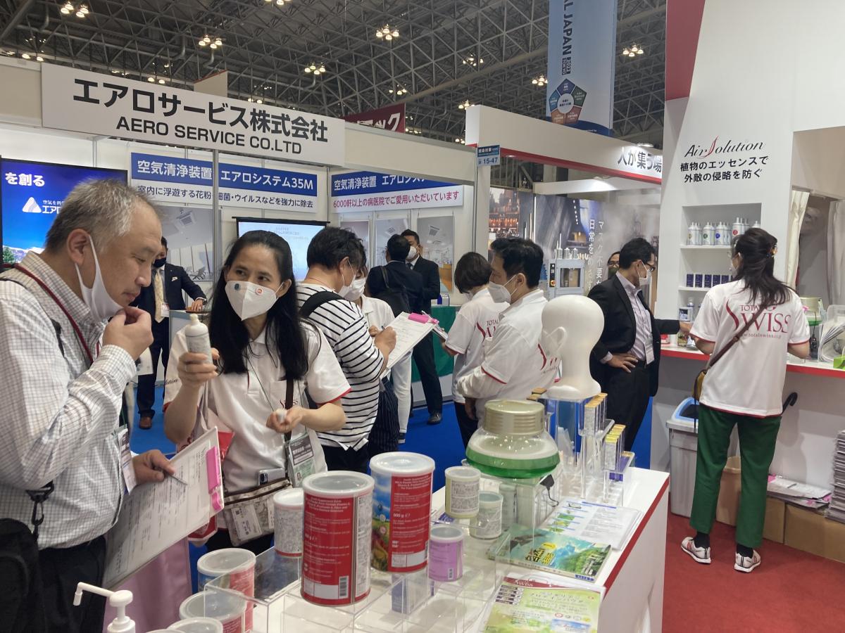東京展覽會第三日一路長紅、高潮不斷，為Total Swiss崛起日本市場開創嶄新契機圖細胞營養之6