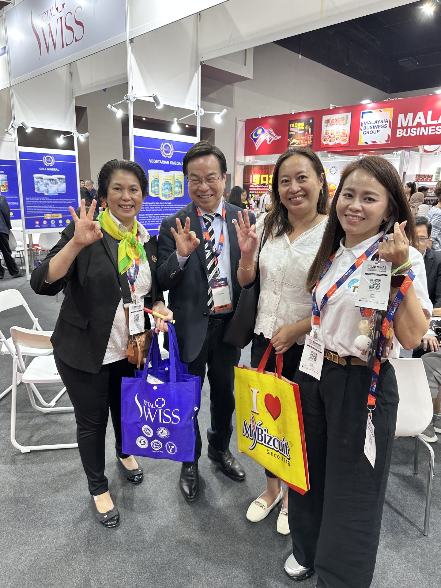 2025年馬來西亞國際清真展Day4，Total Swiss撼動MIHAS，收穫直追台灣大展，印巴、中亞、非洲新人爭先入會圖細胞營養之5