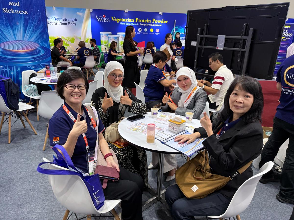 2026馬來西亞清真展 Day1，王博士親自領軍，星、馬、印夥伴全力出擊，借力清真之窗，把健康之道傳向清真市場圖細胞營養之10