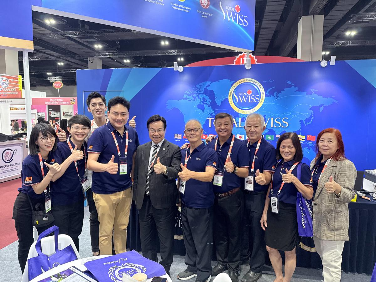 2026馬來西亞清真展 Day1，王博士親自領軍，星、馬、印夥伴全力出擊，借力清真之窗，把健康之道傳向清真市場圖細胞營養之16