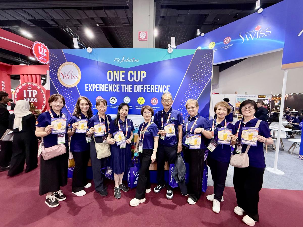 2026馬來西亞清真展 Day1，王博士親自領軍，星、馬、印夥伴全力出擊，借力清真之窗，把健康之道傳向清真市場圖細胞營養之14