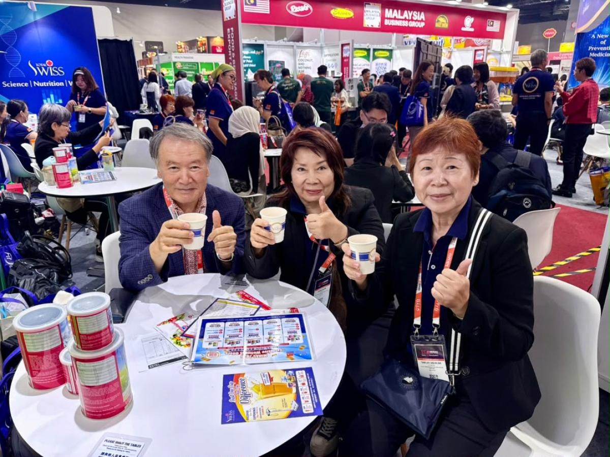2026馬來西亞清真展Day3,喝一杯好評不斷、細胞解碼威力大,Total Swiss超越族群穫佳績圖細胞營養之4