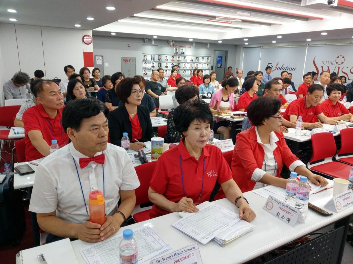 王博士首爾健康講座，數百會員勤奮學習、真情分享健康之道圖細胞營養之3