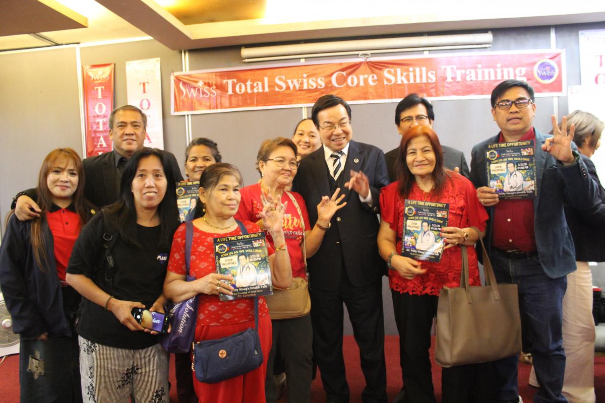 Total Swiss菲律賓市場勢不可擋,王博士親赴一線鼓舞士氣,引領夥伴傳遞健康、收獲財富圖細胞營養之17