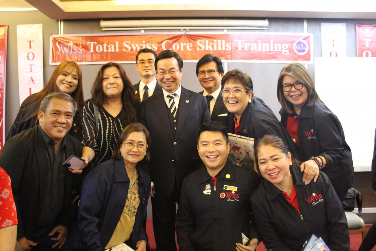 Total Swiss菲律賓市場勢不可擋,王博士親赴一線鼓舞士氣,引領夥伴傳遞健康、收獲財富圖細胞營養之16