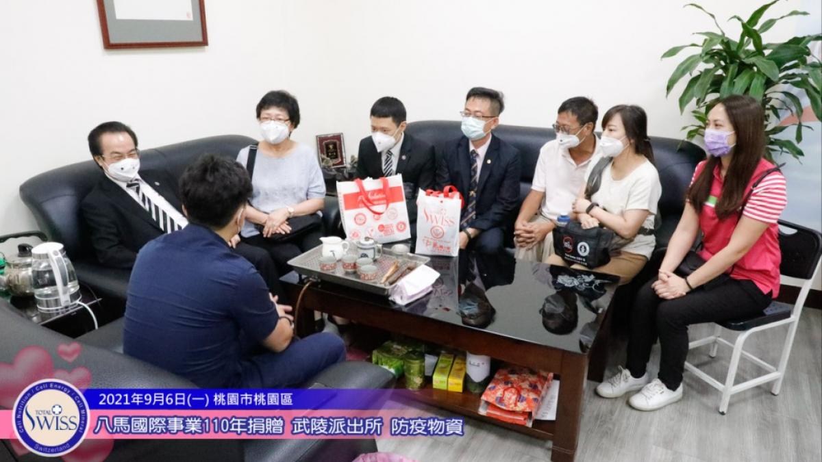 遠親不如近鄰，八馬國際「用精油挺醫護、用精油挺警察」守護武陵派出所警察同仁圖細胞營養之3