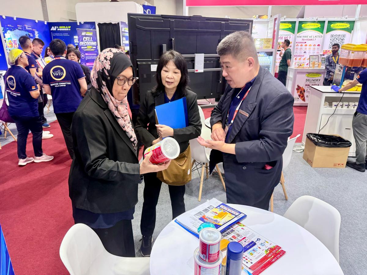 2026馬來西亞清真展 Day4,星、馬、印、台夥伴大豐收,透過「清真產業的世界之窗」,為事業打開「清真市場之窗」圖細胞營養之11
