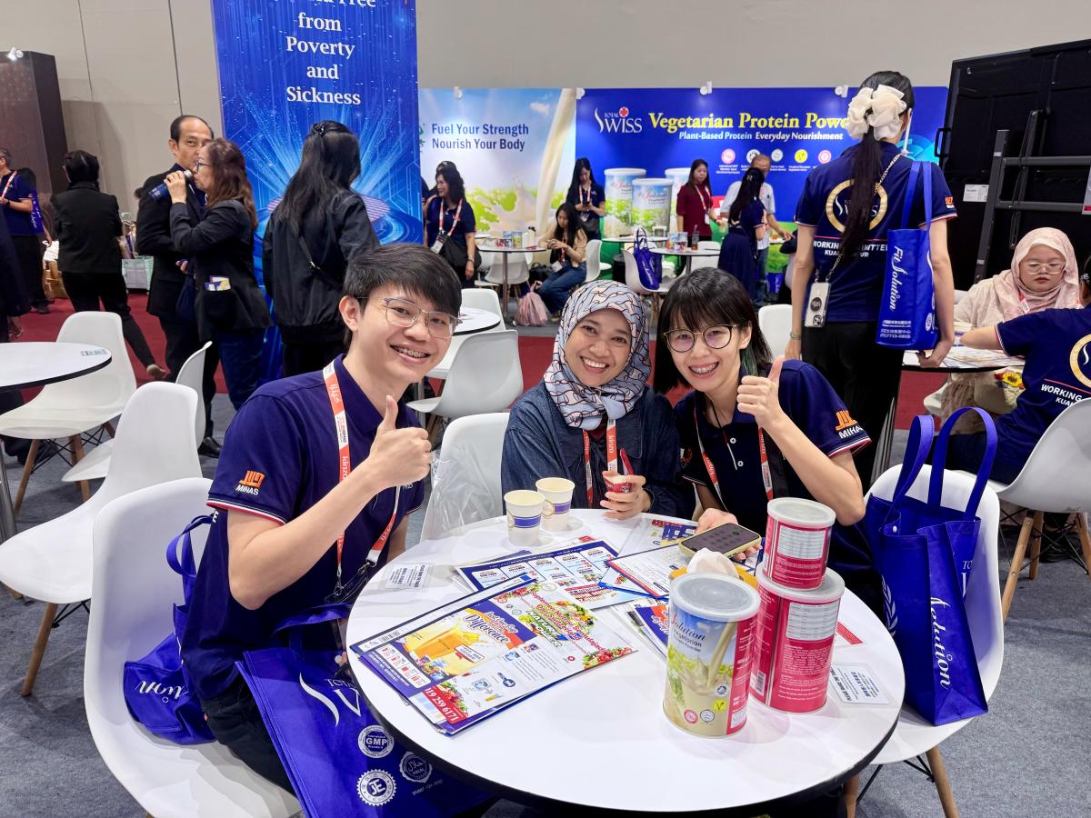 2026馬來西亞清真展 Day4,星、馬、印、台夥伴大豐收,透過「清真產業的世界之窗」,為事業打開「清真市場之窗」圖細胞營養之10
