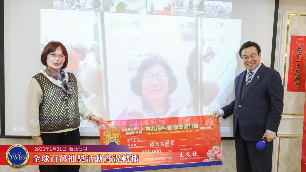 第49回百萬抽獎，370萬獎金大放送！律師金口果然靈驗，台灣抱走七大獎，星、港、菲夥伴都是歲末幸運兒圖細胞營養之6