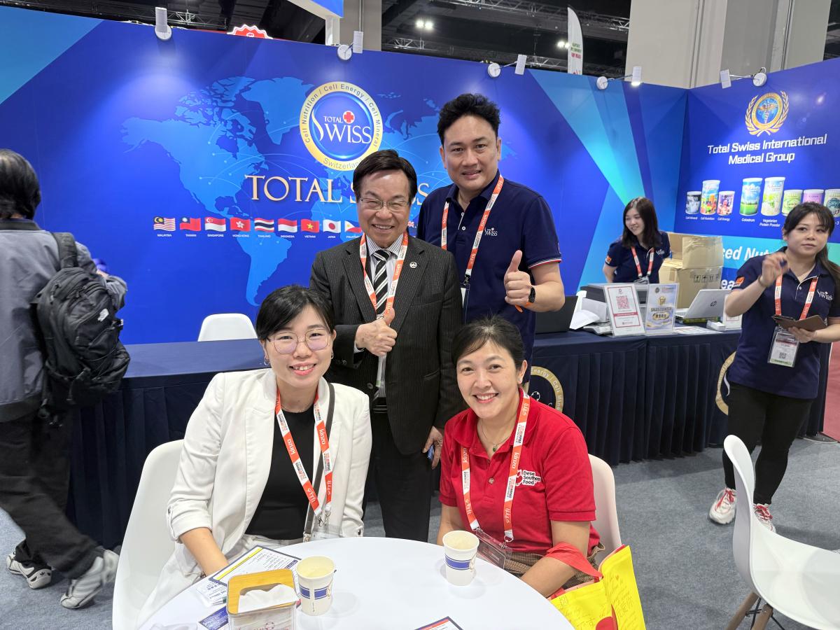 2026馬來西亞清真展 Day1，王博士親自領軍，星、馬、印夥伴全力出擊，借力清真之窗，把健康之道傳向清真市場圖細胞營養之1