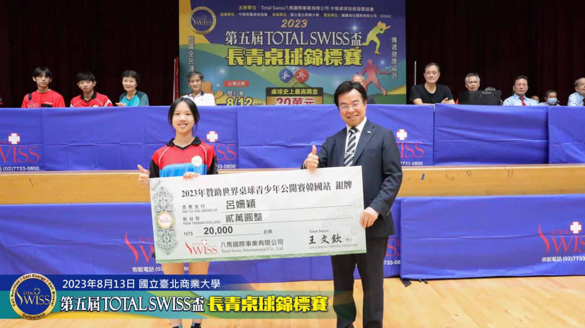 長青桌球錦標賽第二日賽程奇招盡出，Total Swiss紅隊將士用命 勇奪冠軍贏得20萬元大獎圖細胞營養之8