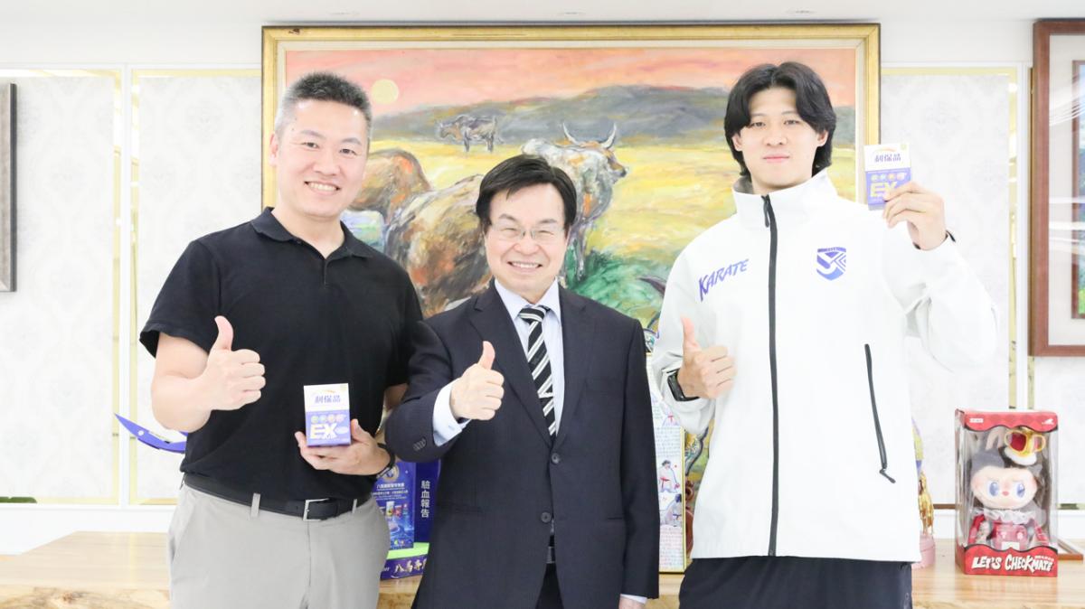 北市大空手道隊2026再造新猷,Total Swiss與有榮焉,王博士勉勵同學年年創紀錄,一代傳一代圖細胞營養之3