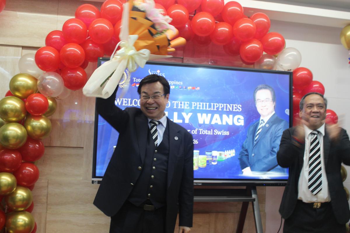 Total Swiss菲律賓市場勢不可擋,王博士親赴一線鼓舞士氣,引領夥伴傳遞健康、收獲財富圖細胞營養之1