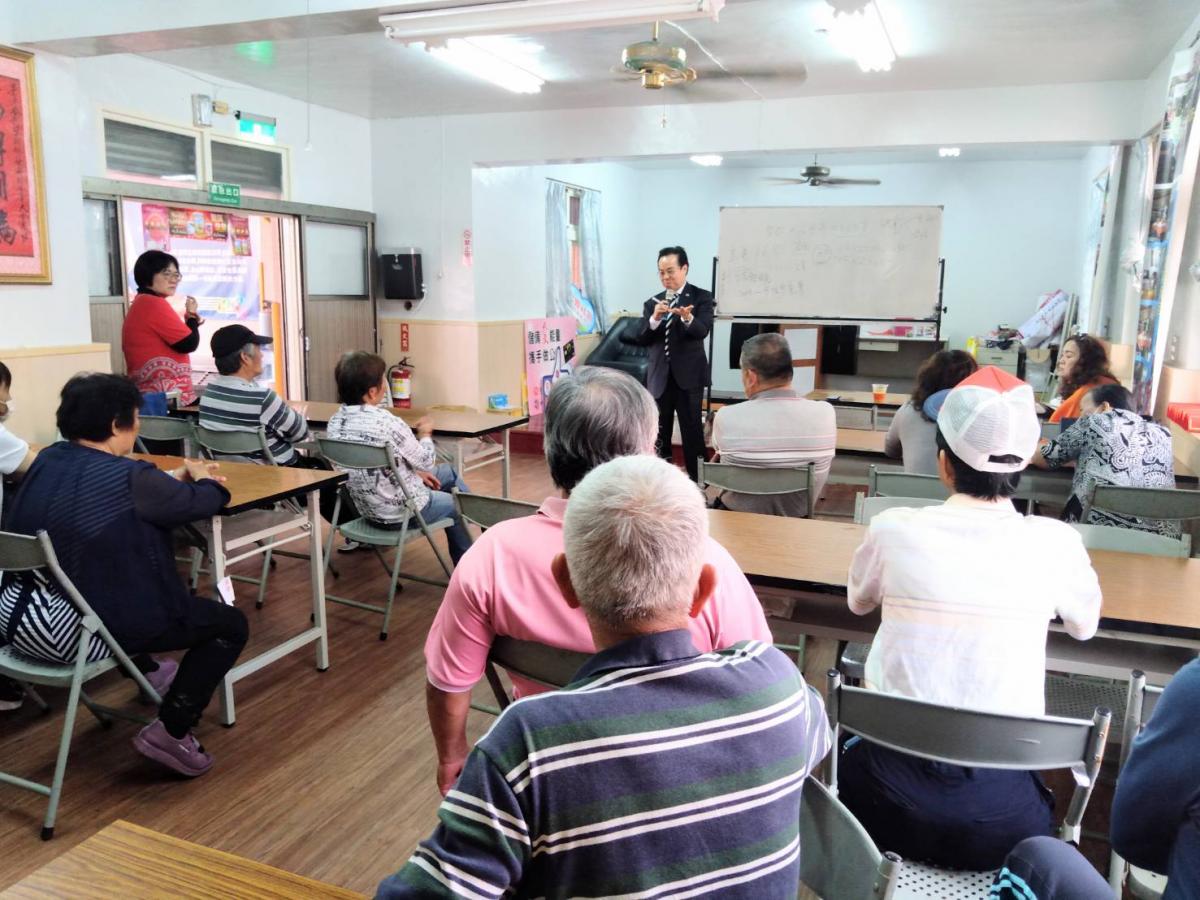 王博士走訪溪湖、龍井、大肚好水公益據點，感慨年輕人血管塞車，免費好水傳健康圖細胞營養之1