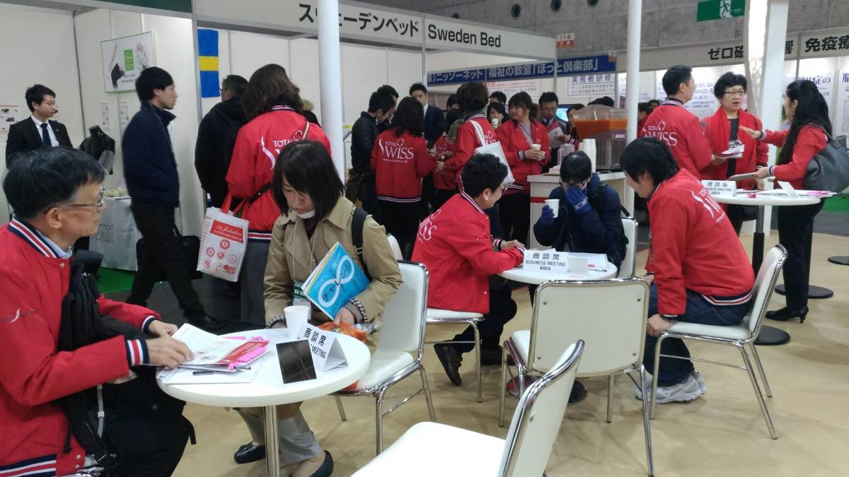 Total Swiss遠離長照主張大獲好評 大阪展覽旗開得勝圖細胞營養之4