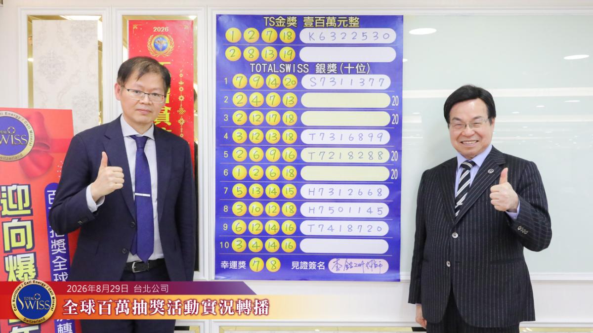 李律師許願樹亮燈送好運,新加坡、台灣、香港接力中獎,韓國夥伴抱走一百萬圖細胞營養之9