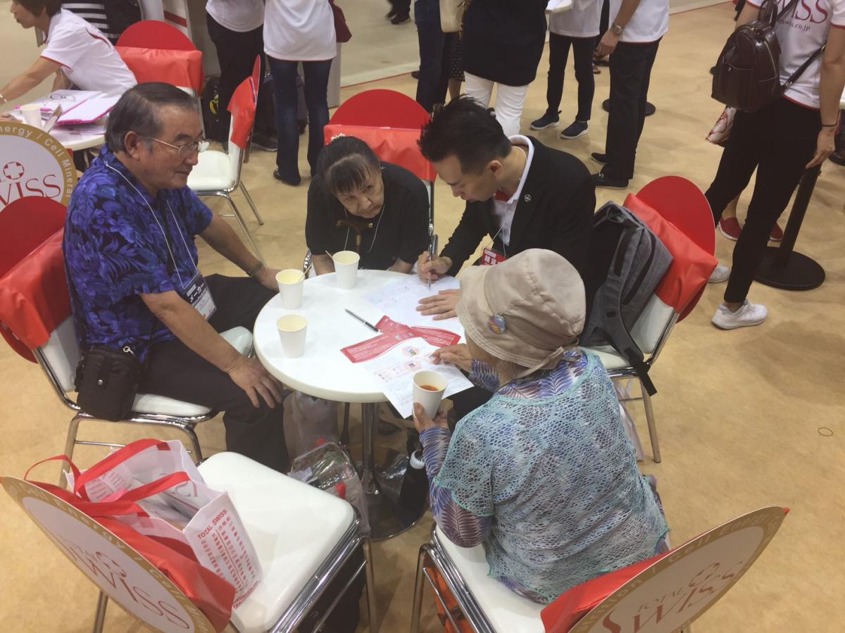 第五屆東京健康與美容大展 Total Swiss銳不可擋 Day 1傳真圖細胞營養之7