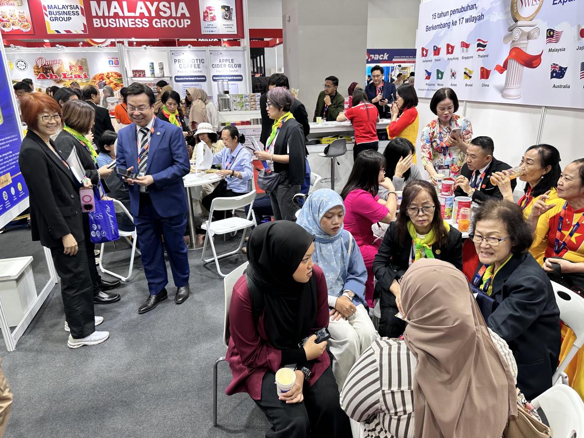 2025年馬來西亞國際清真展Day4，Total Swiss撼動MIHAS，收穫直追台灣大展，印巴、中亞、非洲新人爭先入會圖細胞營養之9