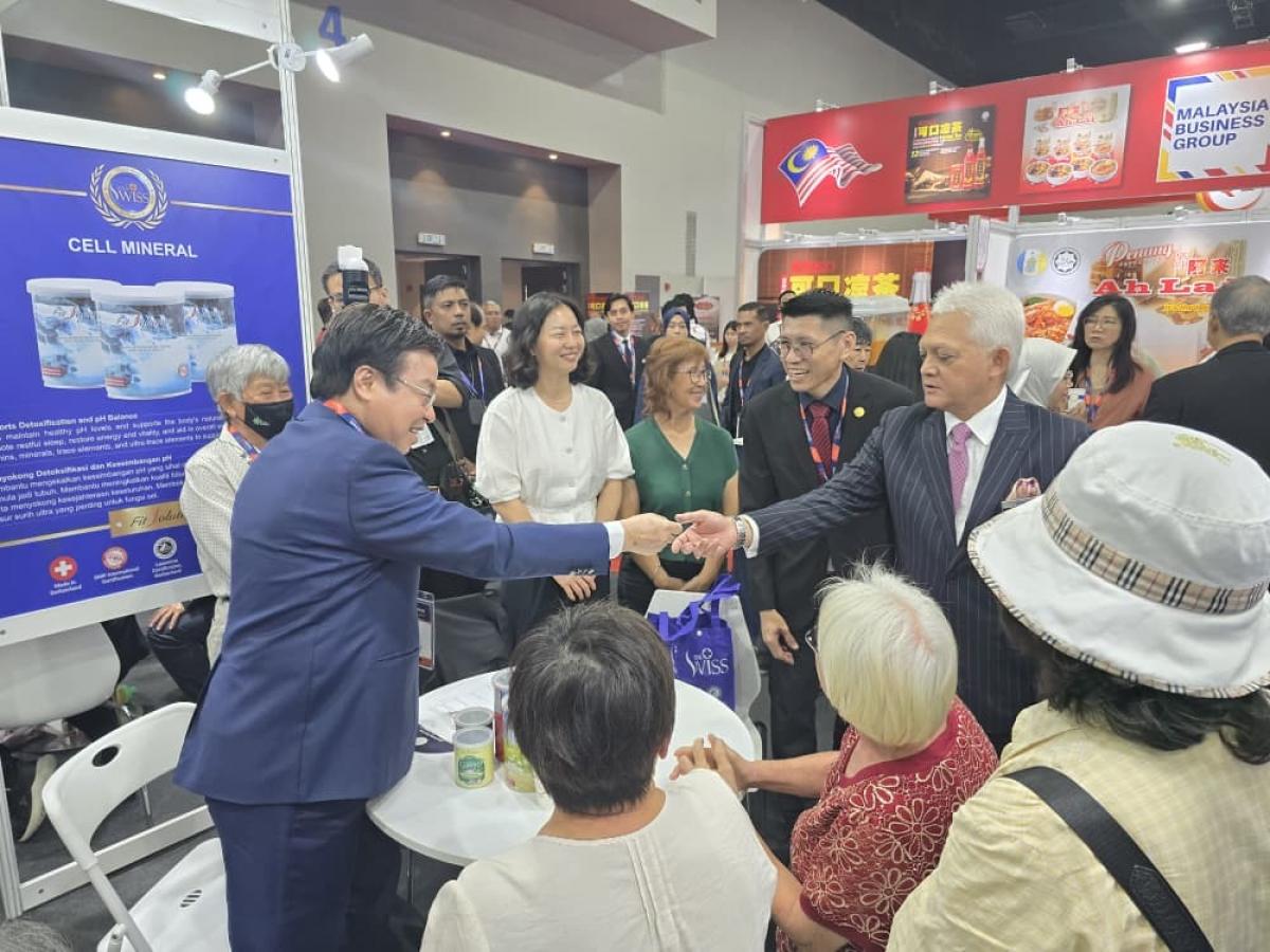 2025年馬來西亞國際清真展Day4，Total Swiss撼動MIHAS，收穫直追台灣大展，印巴、中亞、非洲新人爭先入會圖細胞營養之6
